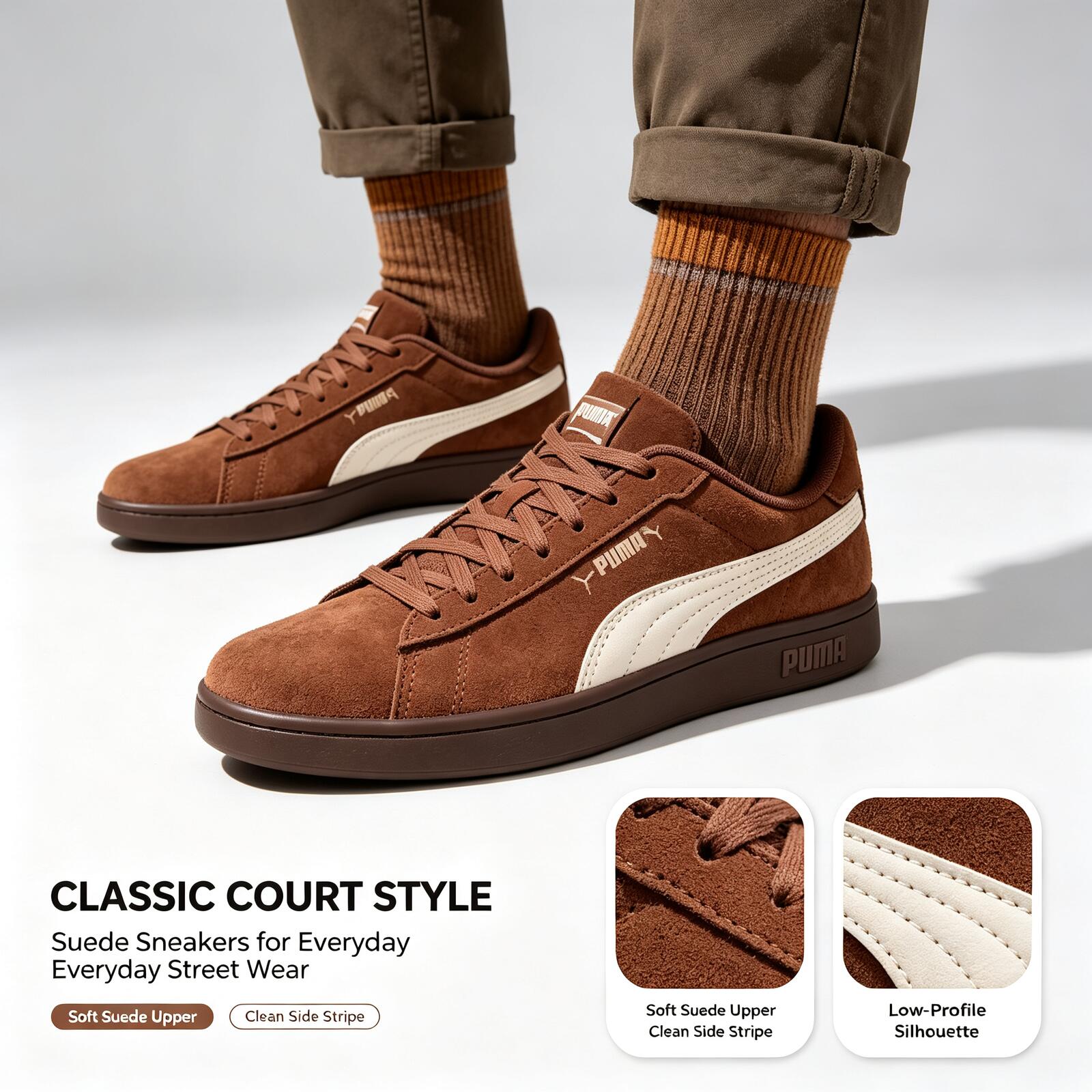 Women Shoes Zoom - New PUMA Retro Casual Sneaker Suede
