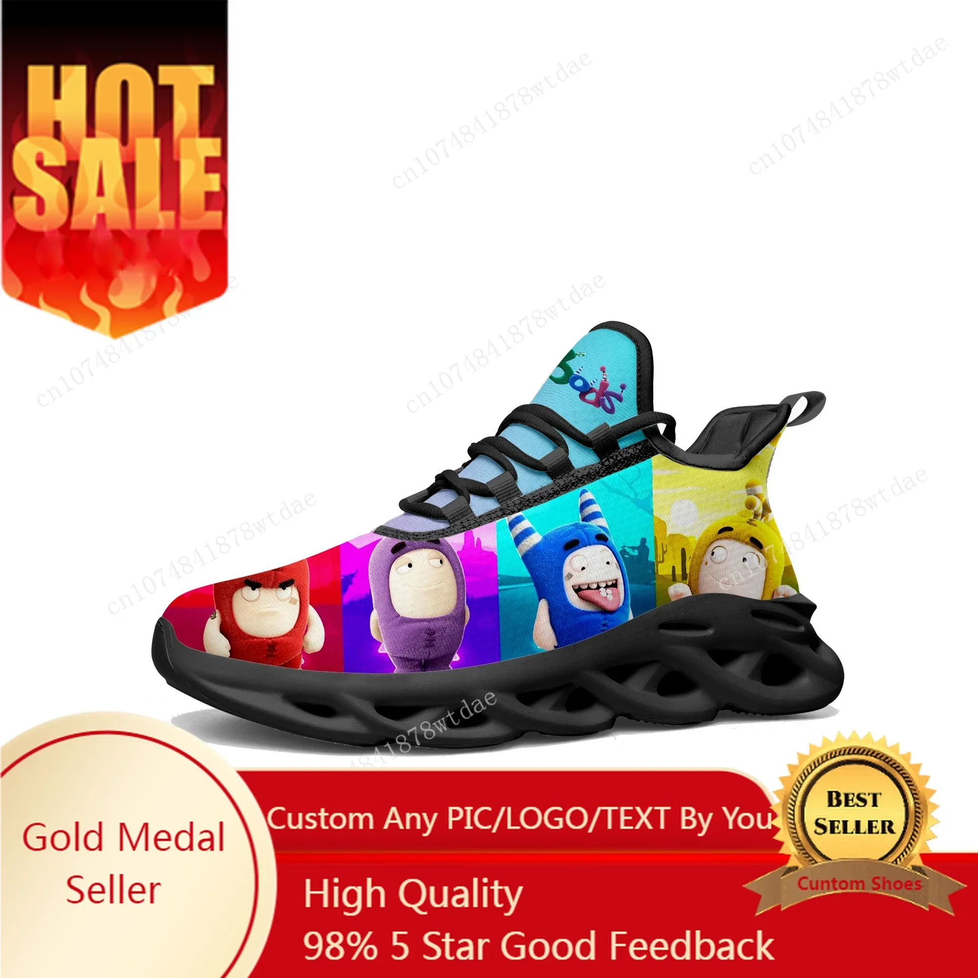 Women Shoes Singapore - Oddbods Flats Sneakers Mens Womens Teenager