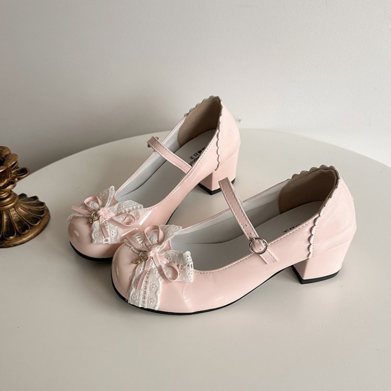 Sweet Lolita Butterfly-knot Wo - Patent Leather Pump review and price