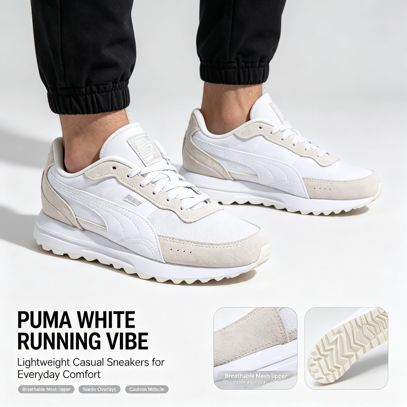 New Hot Puma White Lightweight - Women Shoes Zoom review and price