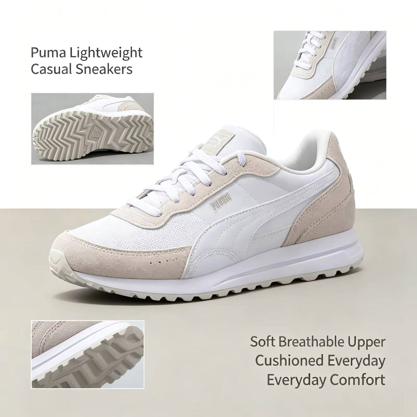 New Hot Puma White Lightweight - Women Shoes Zoom review and price