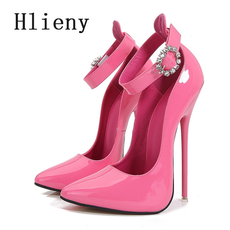 Hlieny Super High Heels 16cm W - Patent Leather Pump review and price