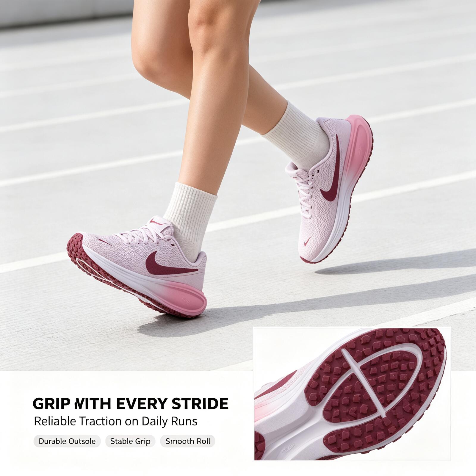 Nike Women Pink Running Shoes  - Women Shoes Zoom review and price