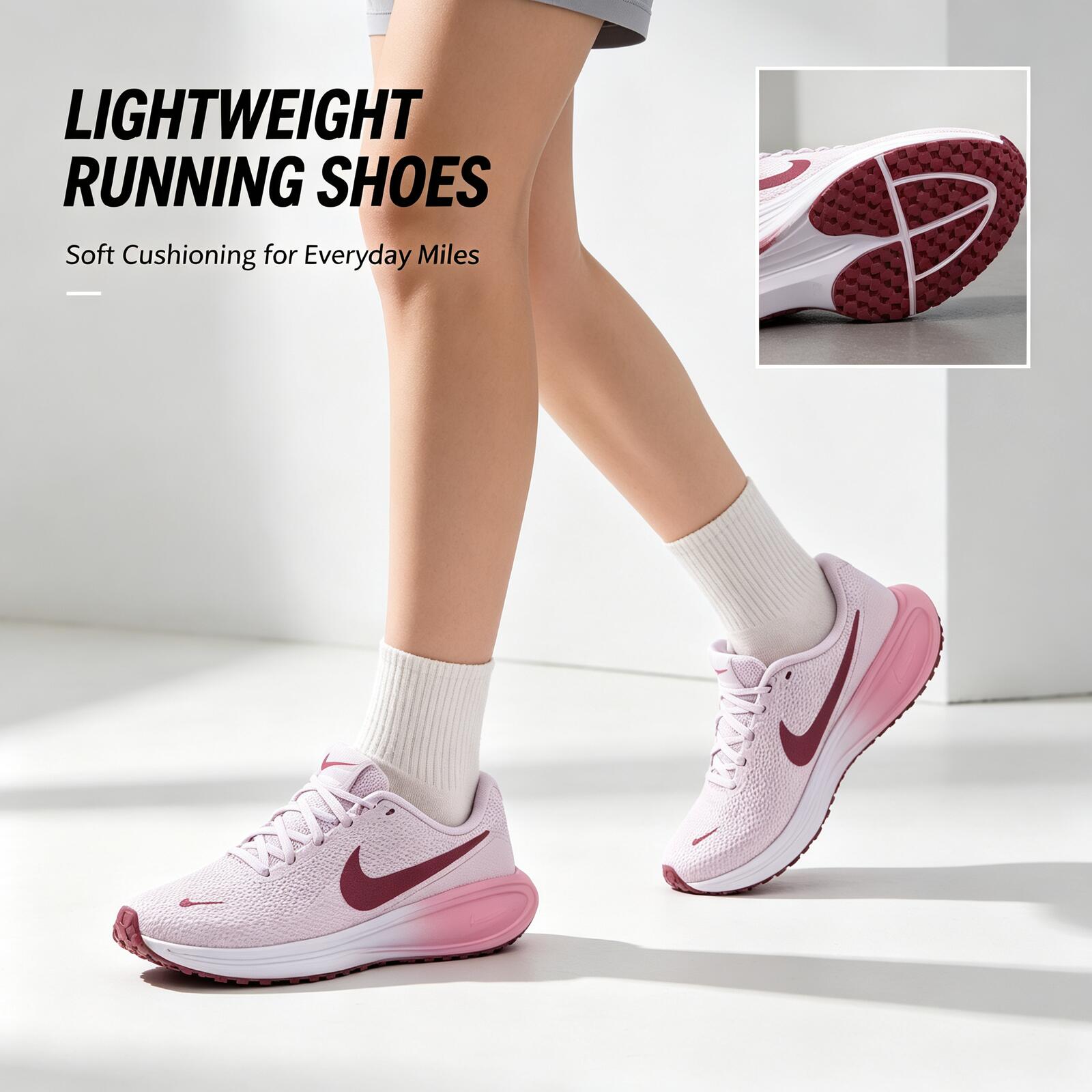 Nike Women Pink Running Shoes  - Women Shoes Zoom review and price