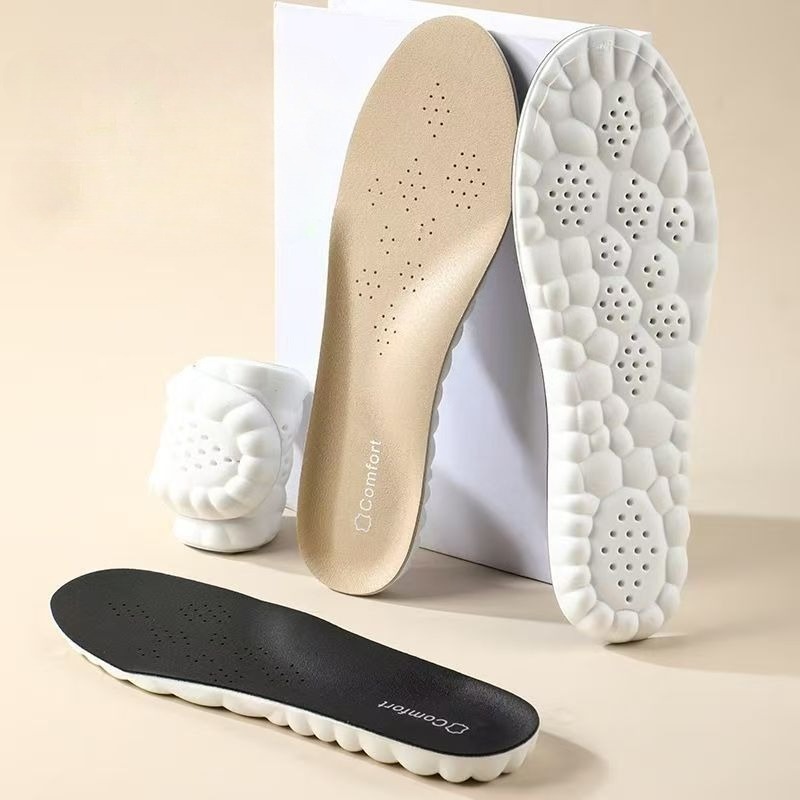 1Pair Faux Leather Latex Insol - Women'S Shoes High Arch Support review and price