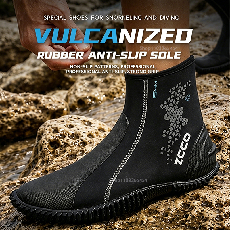 5MM Neoprene Diving Boots High - Women'S Shoes Neuropathy review and price