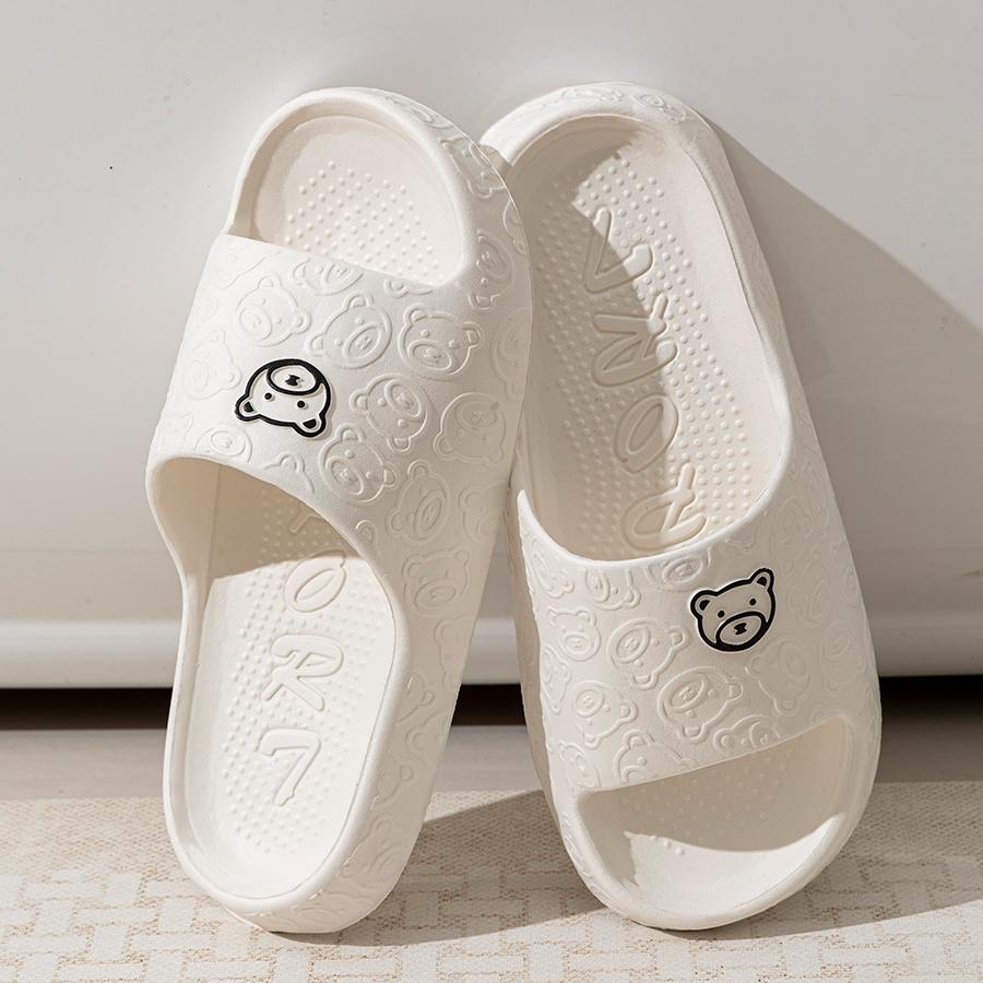 Printting Cute Bear Women Slip - Women'S Shoes Neuropathy review and price